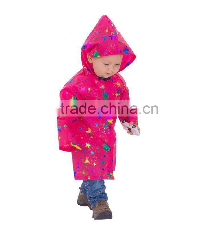 wholesale yellow thin raincoat for kids