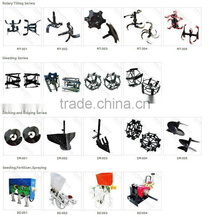 2WD 7hp gasoline tractor disc plow for sale small tractor