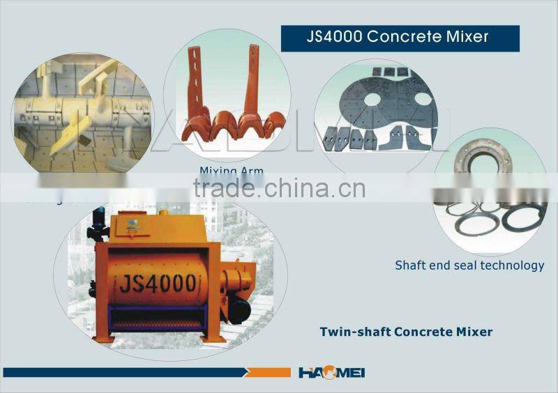 JS4000 hormigonera nuevo de haomei