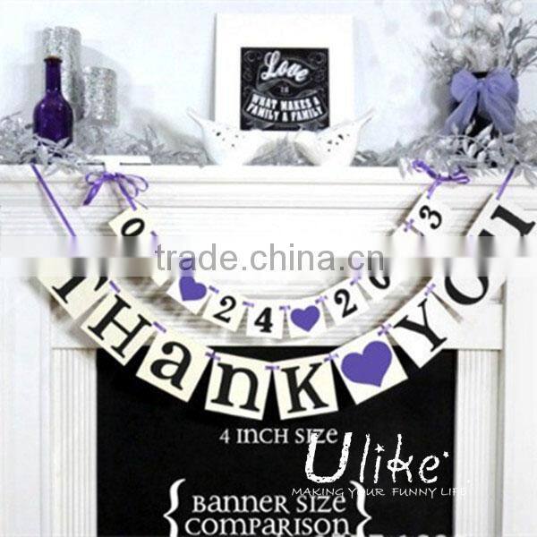welcomed memorable party paper party jointed banner hanging paper banner china home decor wholesale