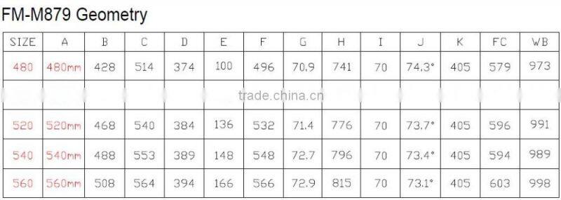 2016 most popular bicycle road carbon frame UD Matte / Glossy 1-1/8" , 1-3/8" bicycle road carbon FM-R879 with BB86 system