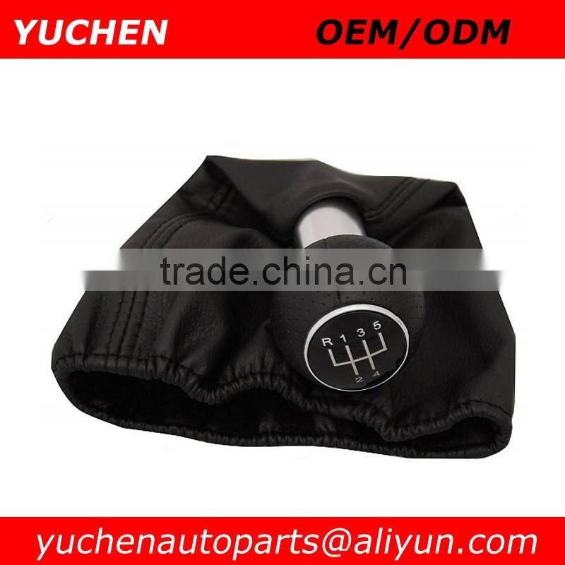 Factory Wholesales YUCHEN Car Shift Gear Knob With Leather Boot For VW Golf Lupo Polo Beetle Car Spare Parts