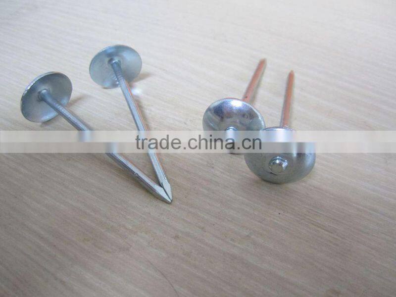 Competitive Zinc Roofing nail With Umbrella Head