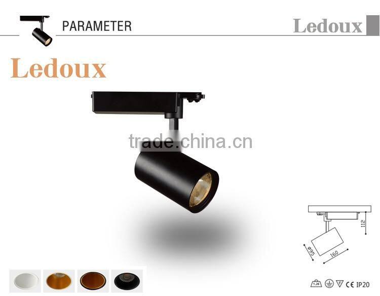 2015 new cob 40w track lights led saa ce rosh