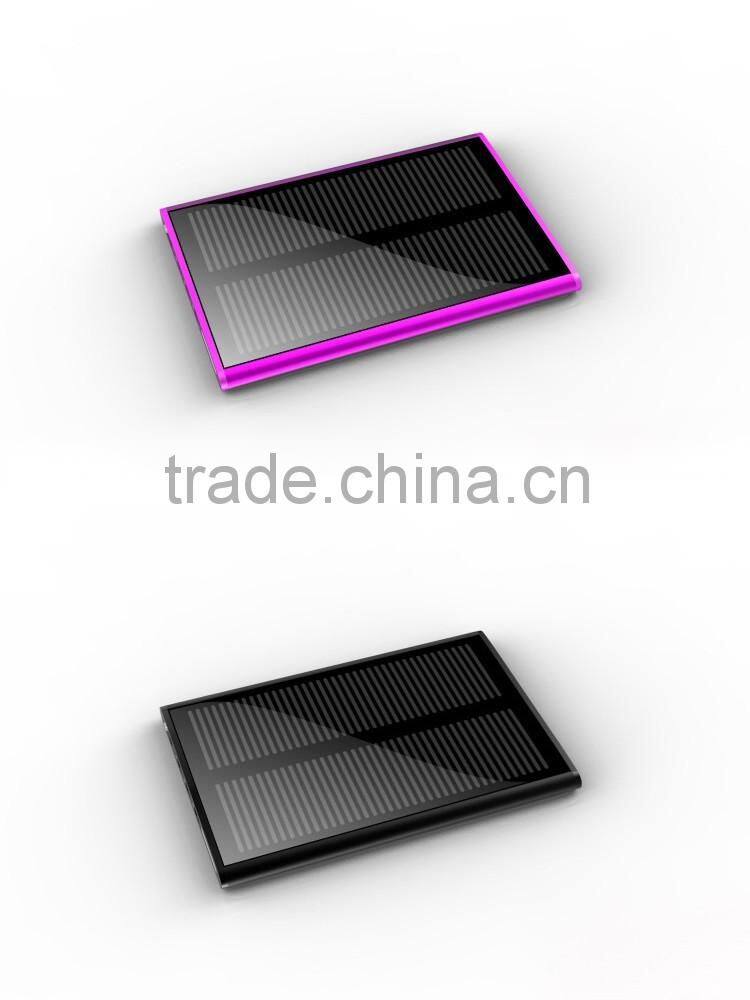 waterproof solar power bank portable backup power bank 20000mah