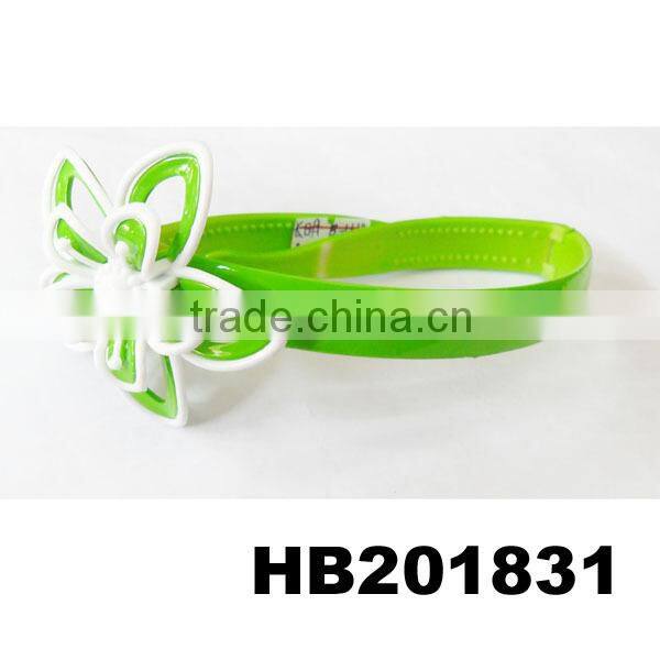 kids cute red folding plastic headband wholesale