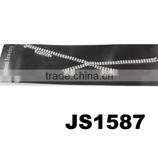 unique mens womens crystal skull necklace set