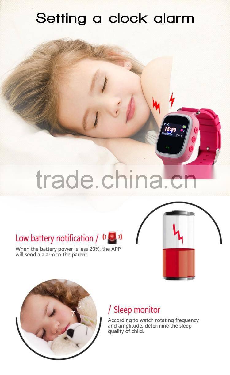 0.96 inch Color Display Smart Watch GPS For Kids