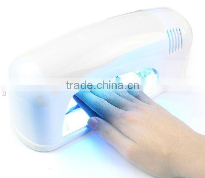 9W Nail Polish Dryer Lamp Professional Gel Acrylic Curing Light Spa uv LAMP