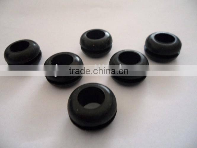 Black or Colored rubber hose grommet