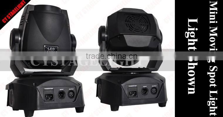 White/Black Housing 60W/75W/90W Mini Spot Led Moving Head Gobo