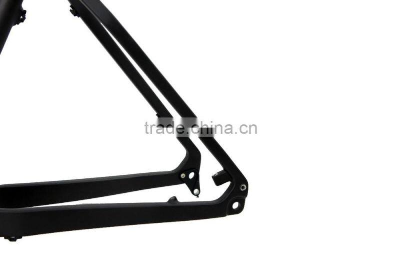 2015 carbon fat bike frame 26er carbon frame with fat bike fork full carbon snow bike frame