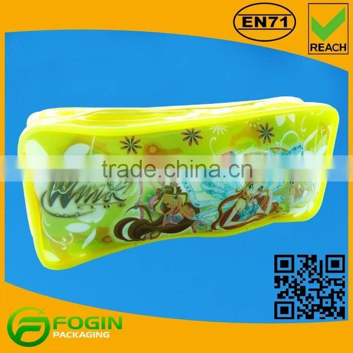 waterproof pvc transparent zip pouch
