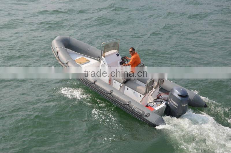 2014 NEW MODEL RIB BOAT 650D RIGID INFLATABLE BOAT