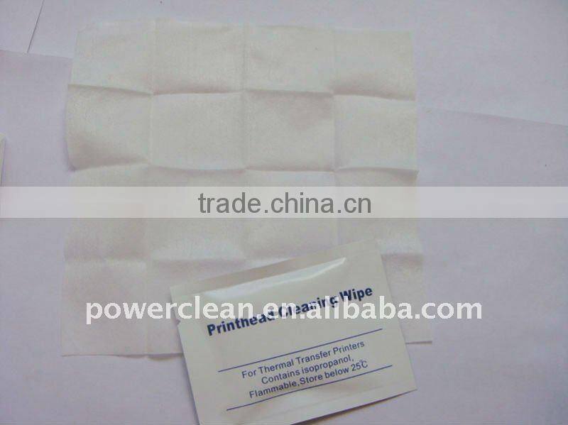 Disposable Printer Cleansing Wipe