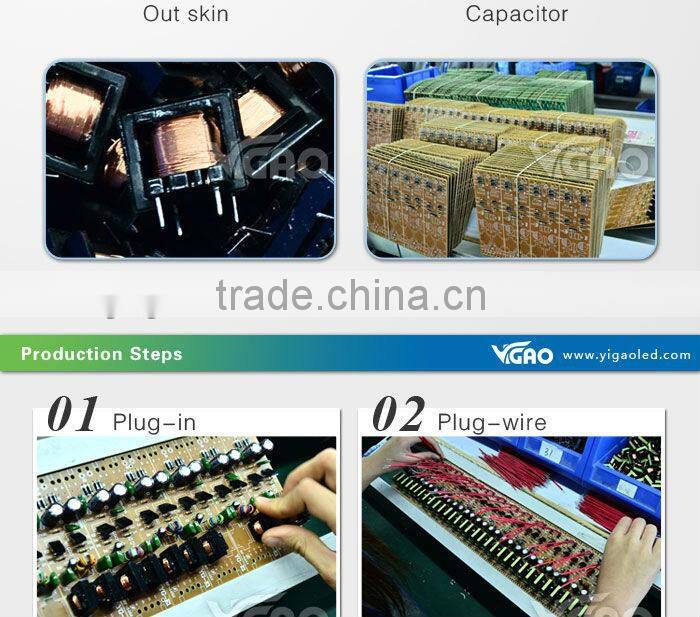 Thin series led electronic ballast