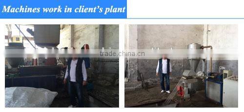 2015 most popular waste plastic pelletizer, plastic recycling machine, plastic granulator