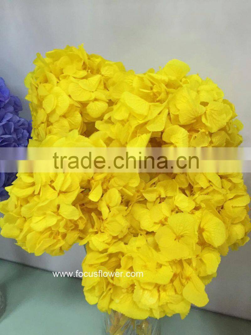 Factory Wholesale Artificial Flower Wholesale Blue Artificial Hydrangea Flowers