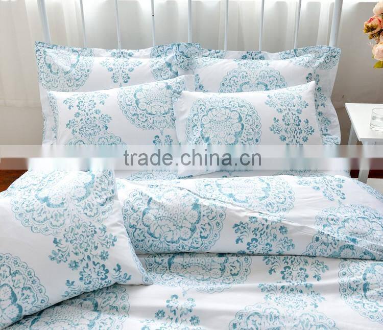 Wholesale Printing Bedding Set Custom Logo Hotel Linen Quality Bed Sheet From Guangzhou Supplier