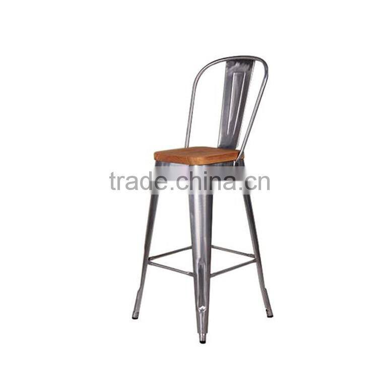 Commercial Use Metal High Stool Chair for Bar Furniture