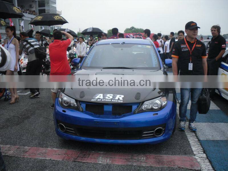 Fit for subaru grb sti carbon fiber bonnet hood vented