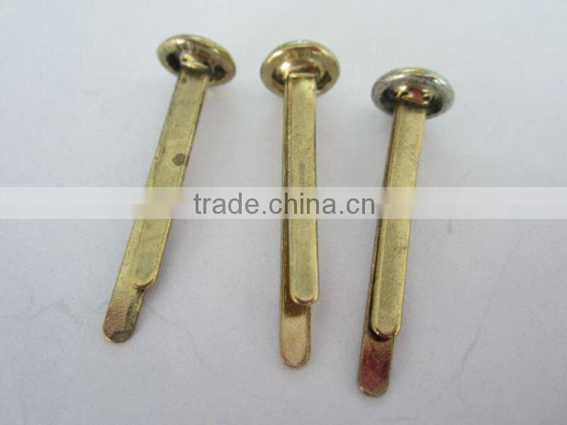 Brass fasteners with raw material good price