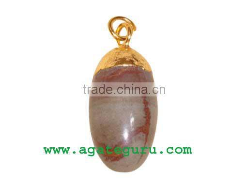 Narmada Shiva Lingam with Black Stone Base : Wholesale Gemstone Narmada Shiva Lingam