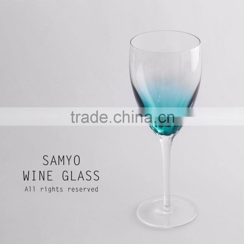 Samyo Handmade Glass Glassware Manufacturer red wine glass