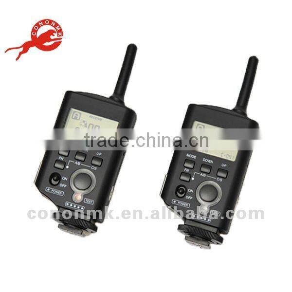 Cononmk wireless photography transceiver hotshoe flash trigger portable foto equipment