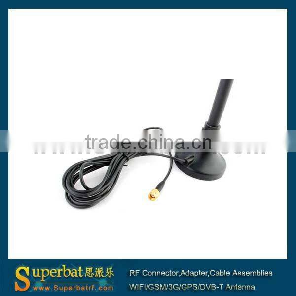 2.4GHz 9dBi Omni WIFI Antenna with extended cable RP-SMA Plug 2.4 wifi rubber antenna