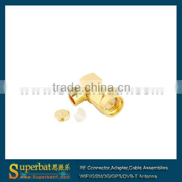 male type RF connector sma for coaxial cable