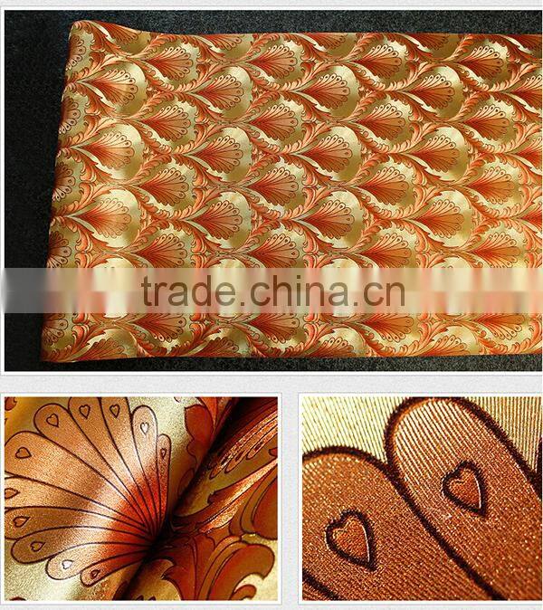 peacock feather pattern vinyl wallpaper entertainment 3d fashion wallpaper