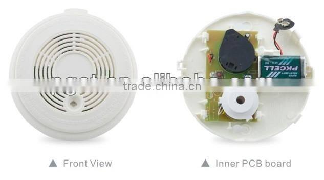 standalone photoelectric smoke detector,home security alarm, PA-424A, CE&ROHS&EN14604