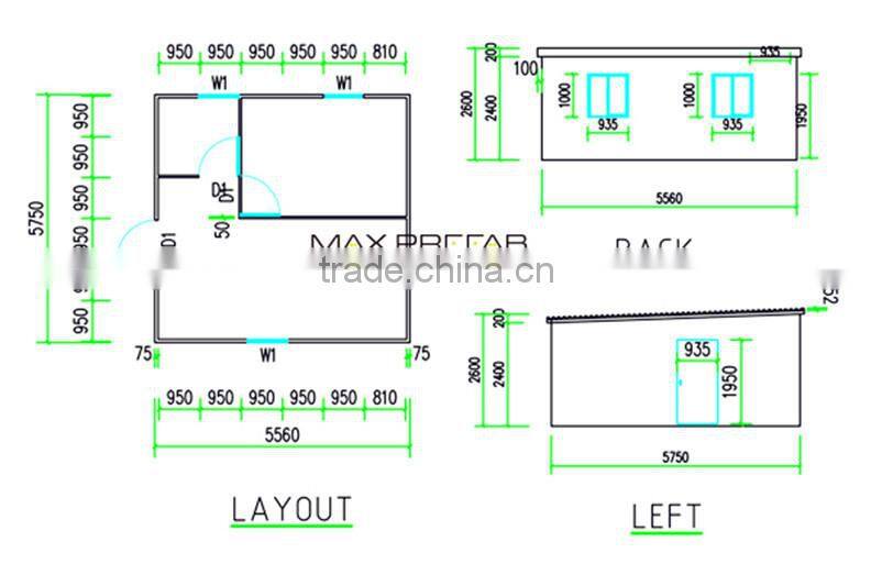 Energy-saving Light Steel House Made In China