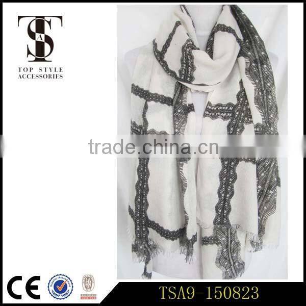 2016 top quality comfortable magic scarf china factory nylon colorful scarve