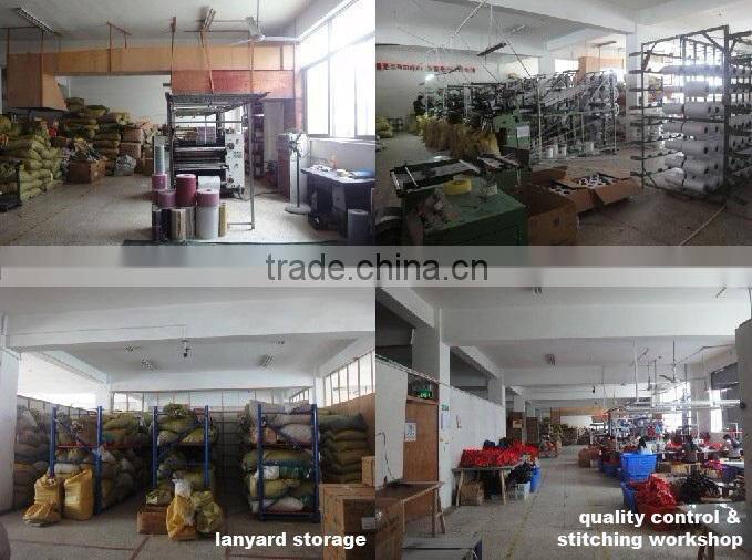 printed carabiner lanyard with compass