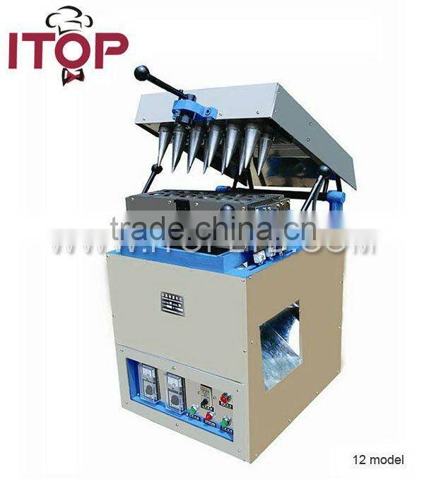 newly designed rolled sugar cone baking machine