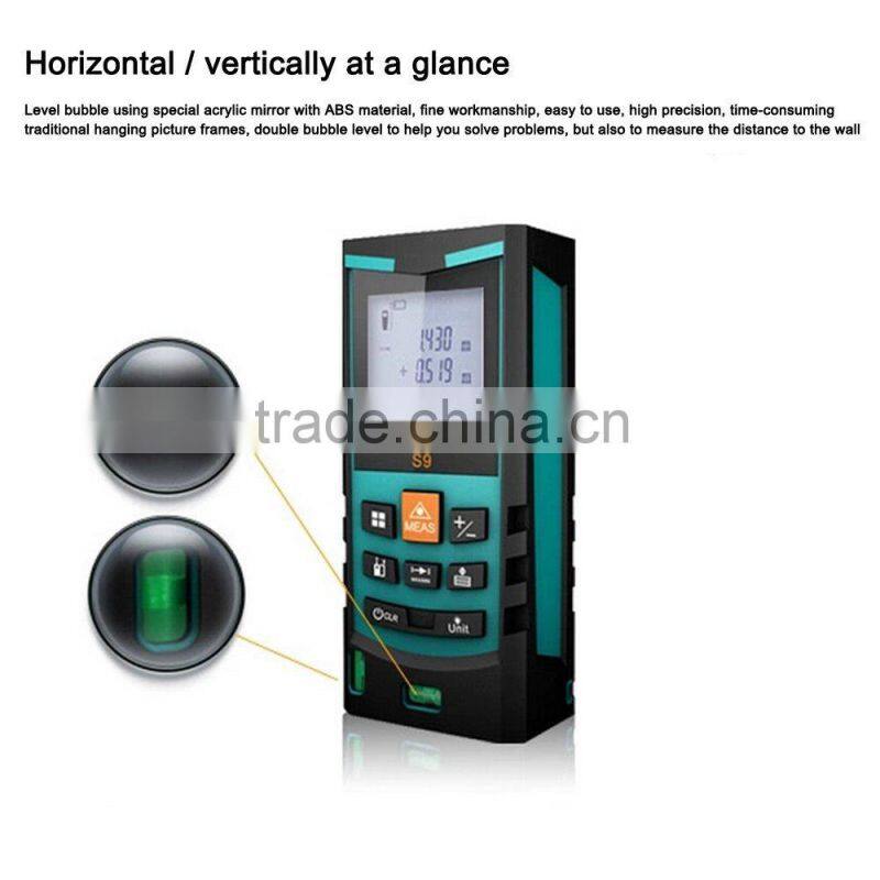 Laser Distance Measurer with Backlit Display