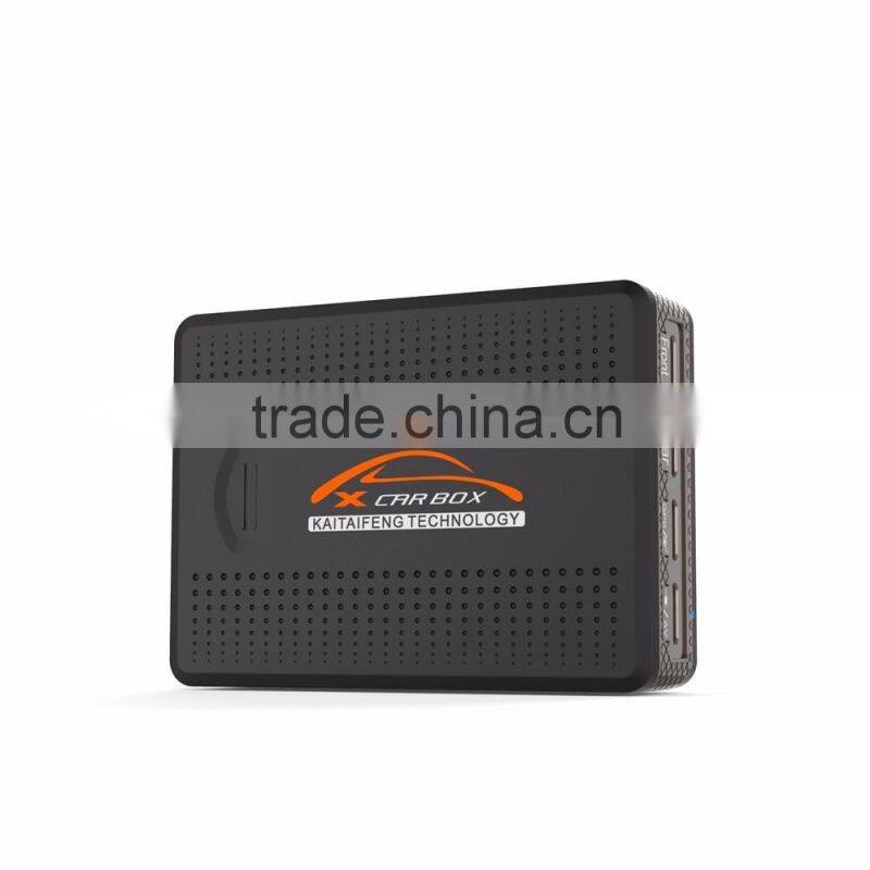 dual lens 1080p Amebarella car dvr dual view car camera