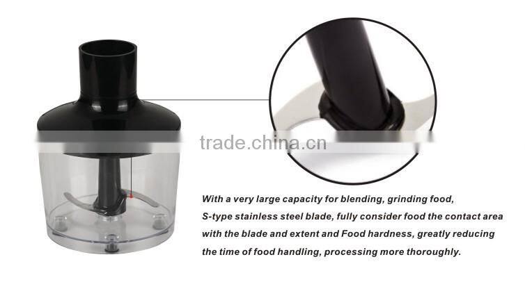 2 speeds multifunction 200w food stick blender