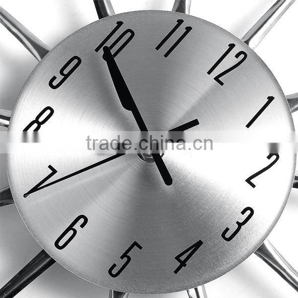 spoon and fork wall clock kitchen clock