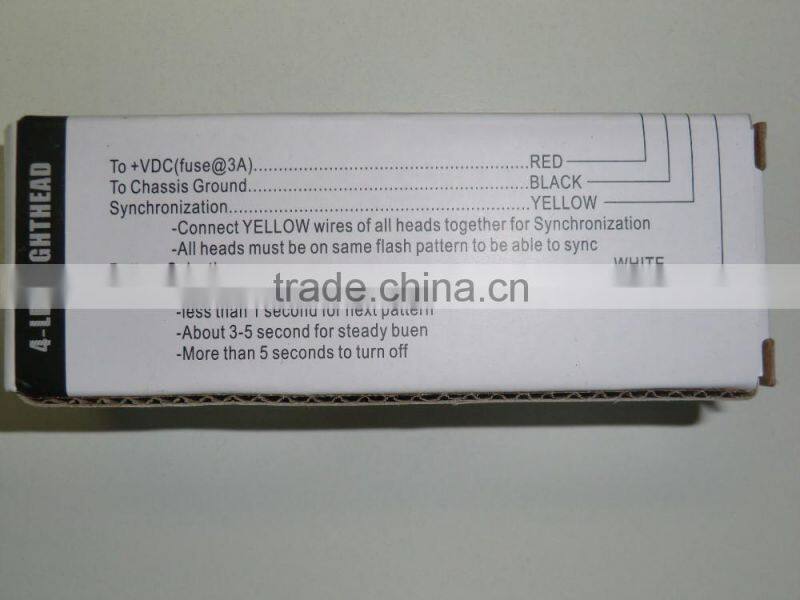 LED Warning Strobe Lightheads /LED Security Emergency Flash Strobe light /Dash light /Grille light (SR-LS-LD-A4)1W OR 3W NEW LED