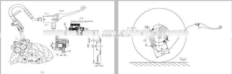 Maroc Market 2016 New 50cc C90 EEC Motos