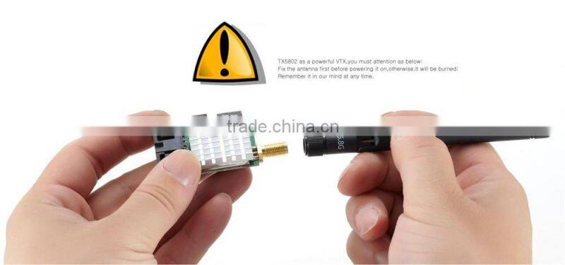 G2909 flysight TX5802 5.8GHz 200mW Wireless AV fpv Transmitter av sender for rc drone