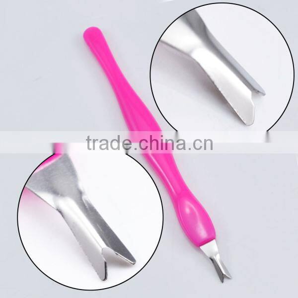 New Stainless Steel Nail Cuticle Pusher