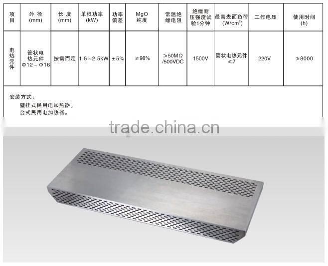 Electric HVAC electrial air heater