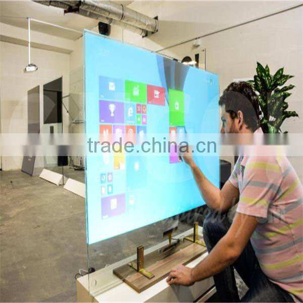 Clear touch foil, interactive touch foil, USB touch film for glass