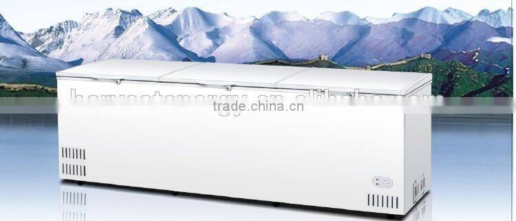 BC/BD series BCD series single / double temp freezer chest fridge freezer chest refrigerator