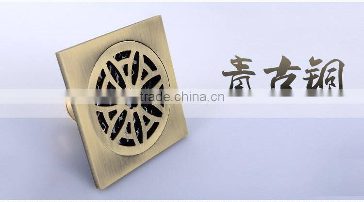 LABRAZE LE8404Q bathroom/kitchen brass floor drains