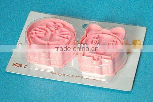 Plastic animal shaped cookie cutters,cookie cutter set